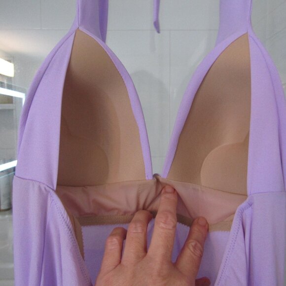 LISE CHARMEL Lavender Purple Halter Beach Dress---Medium. NWT's - Picture 5 of 9